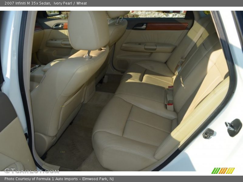 Ivory Pearl / Wheat 2007 Infiniti M 35x Sedan