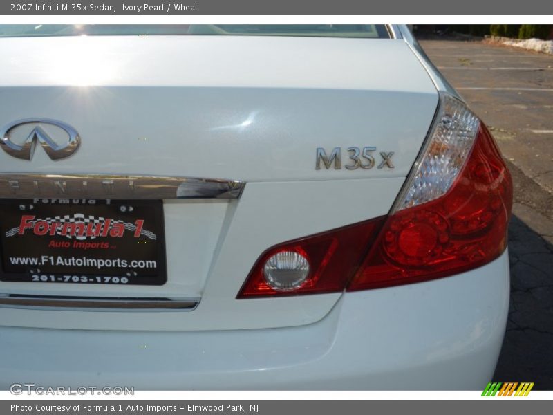 Ivory Pearl / Wheat 2007 Infiniti M 35x Sedan