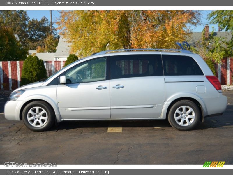 Silver Mist Metallic / Gray 2007 Nissan Quest 3.5 SL