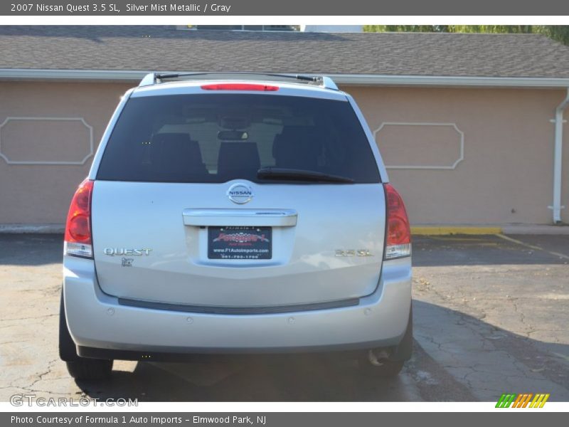 Silver Mist Metallic / Gray 2007 Nissan Quest 3.5 SL