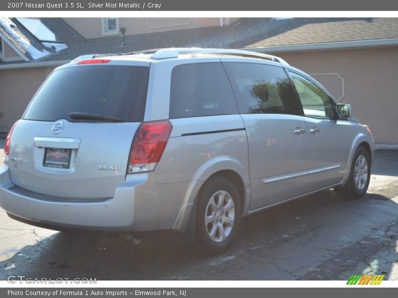Silver Mist Metallic / Gray 2007 Nissan Quest 3.5 SL