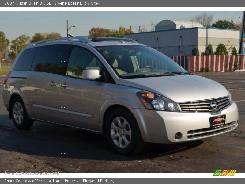 Silver Mist Metallic / Gray 2007 Nissan Quest 3.5 SL