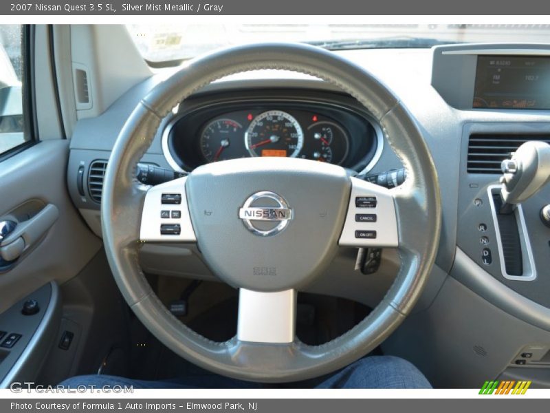 Silver Mist Metallic / Gray 2007 Nissan Quest 3.5 SL