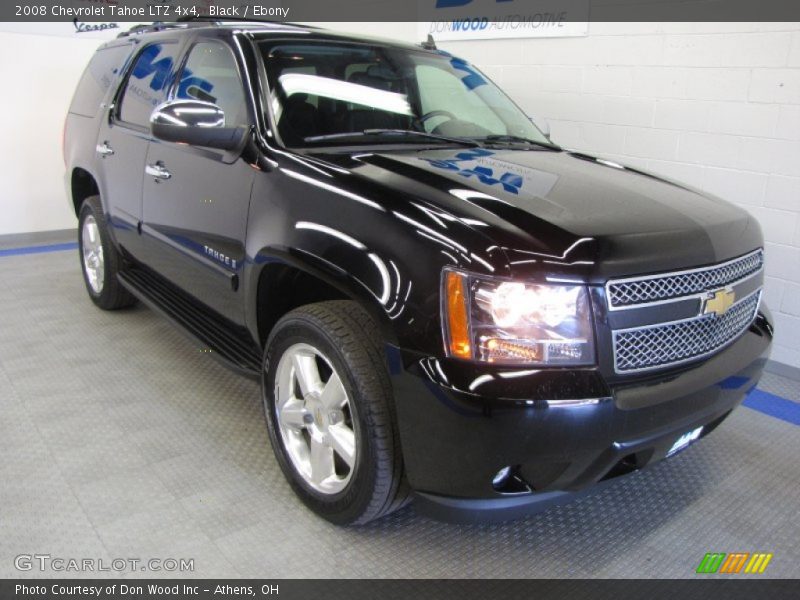 Black / Ebony 2008 Chevrolet Tahoe LTZ 4x4