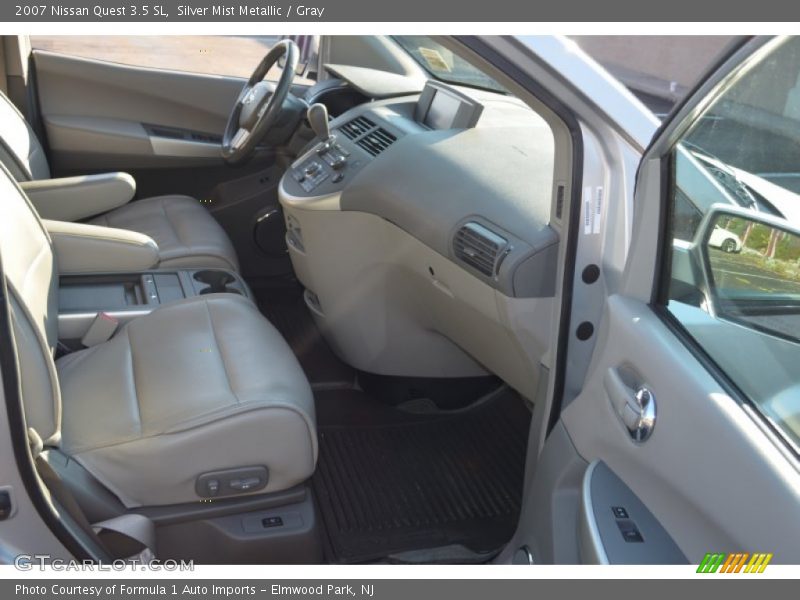 Silver Mist Metallic / Gray 2007 Nissan Quest 3.5 SL