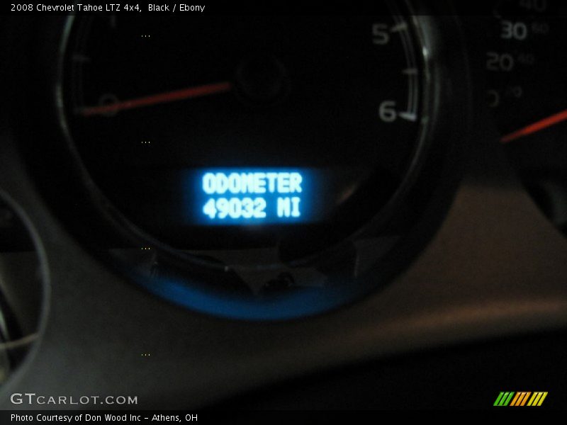 Black / Ebony 2008 Chevrolet Tahoe LTZ 4x4