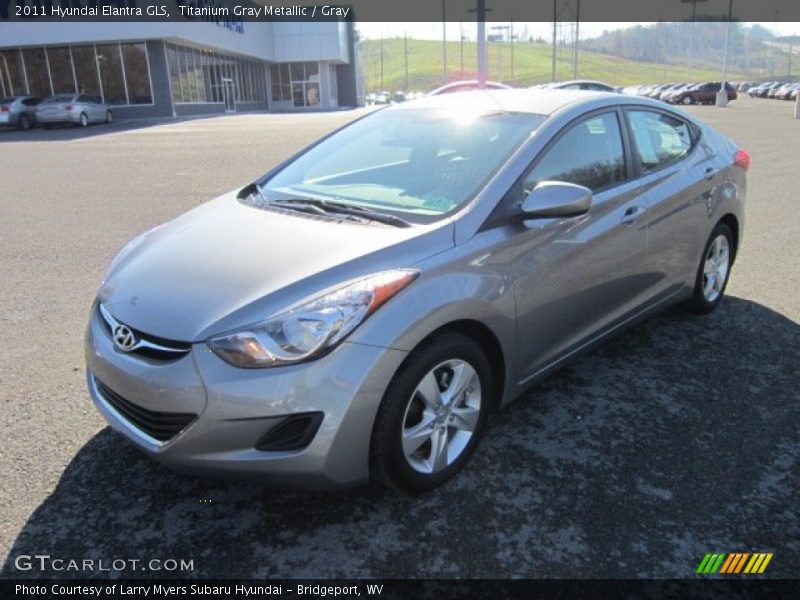 Front 3/4 View of 2011 Elantra GLS