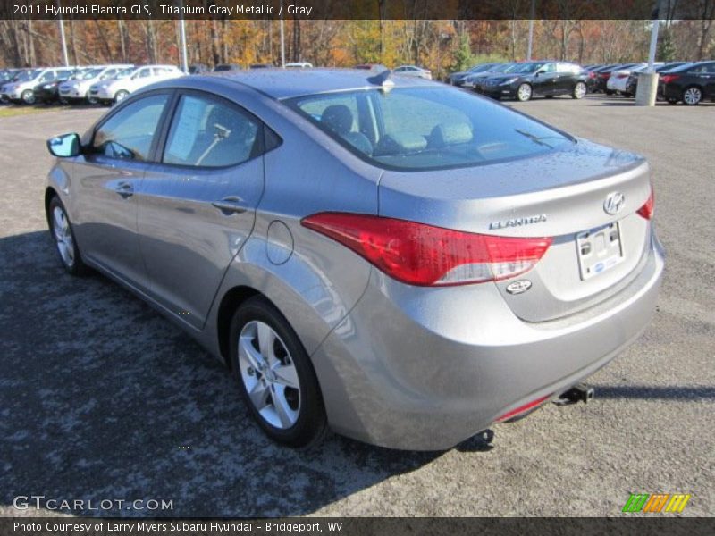 Titanium Gray Metallic / Gray 2011 Hyundai Elantra GLS