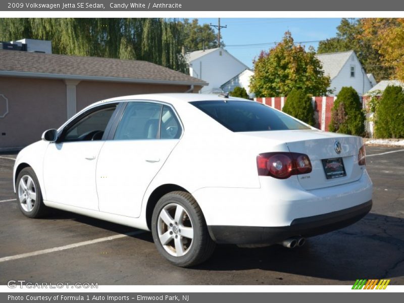 Candy White / Anthracite 2009 Volkswagen Jetta SE Sedan