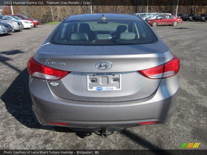 Titanium Gray Metallic / Gray 2011 Hyundai Elantra GLS