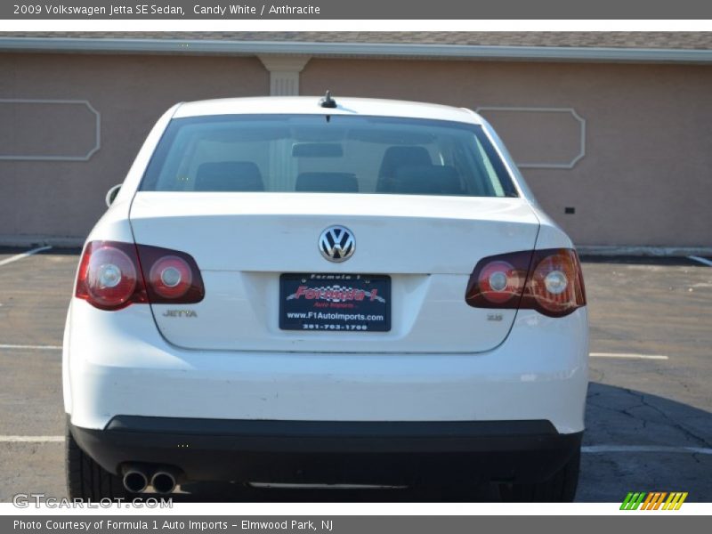 Candy White / Anthracite 2009 Volkswagen Jetta SE Sedan