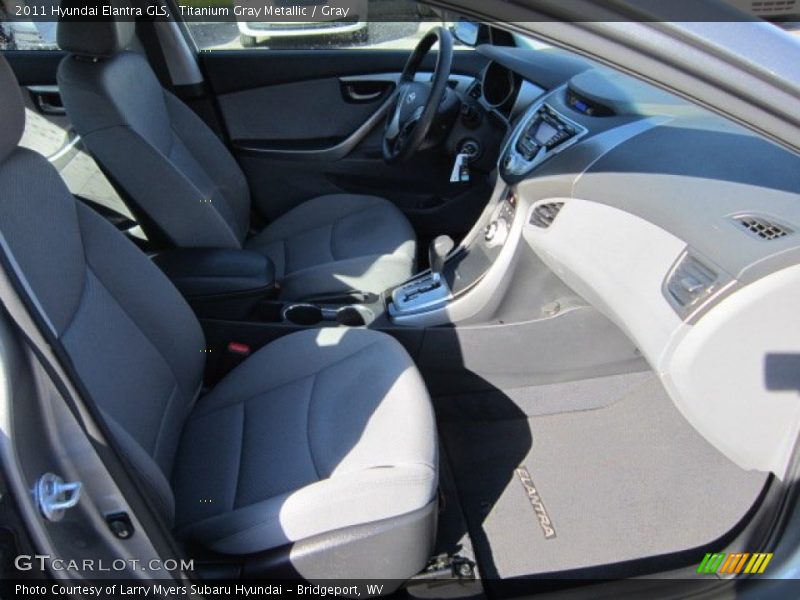  2011 Elantra GLS Gray Interior
