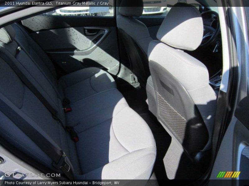 2011 Elantra GLS Gray Interior