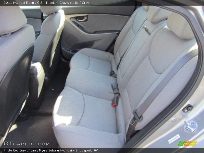 Titanium Gray Metallic / Gray 2011 Hyundai Elantra GLS