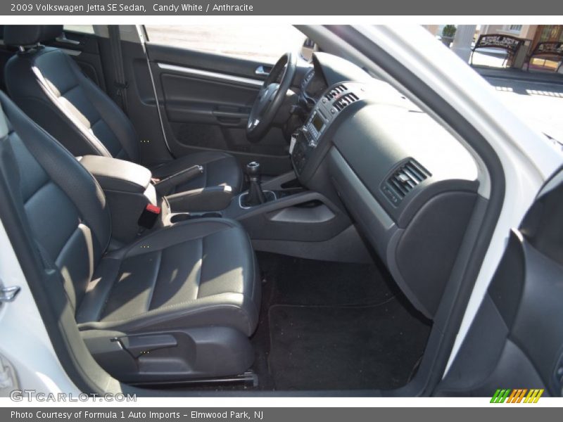 Candy White / Anthracite 2009 Volkswagen Jetta SE Sedan