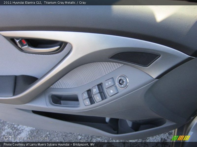 Titanium Gray Metallic / Gray 2011 Hyundai Elantra GLS
