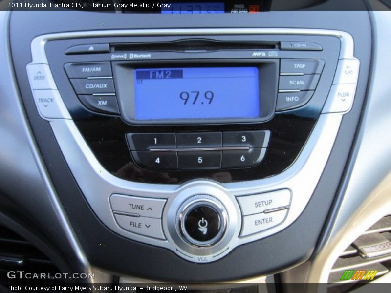 Titanium Gray Metallic / Gray 2011 Hyundai Elantra GLS