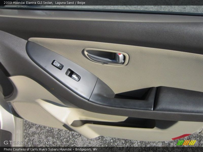 Laguna Sand / Beige 2009 Hyundai Elantra GLS Sedan