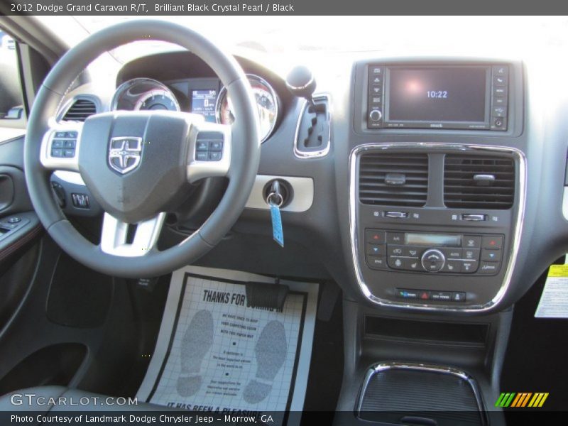 Dashboard of 2012 Grand Caravan R/T