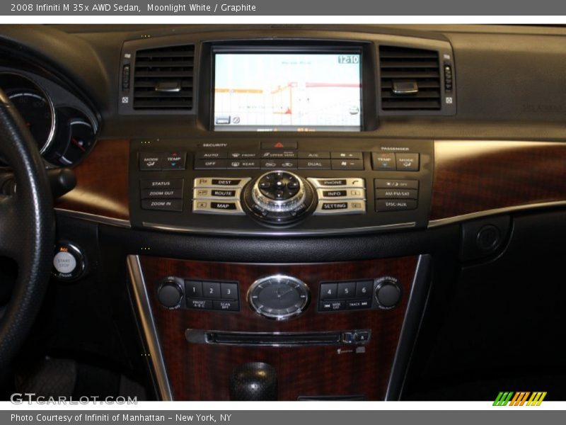 Moonlight White / Graphite 2008 Infiniti M 35x AWD Sedan