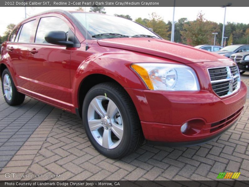 Redline 2-Coat Pearl / Dark Slate Gray/Medium Graystone 2012 Dodge Caliber SXT