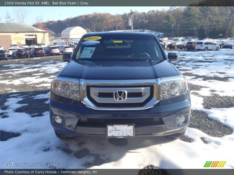 Bali Blue Pearl / Gray 2009 Honda Pilot EX 4WD