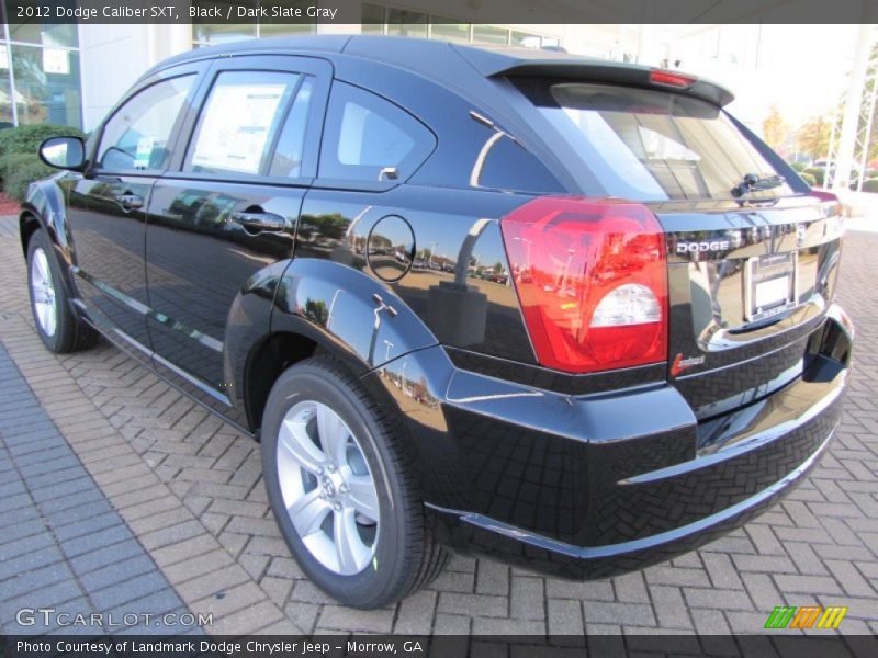 Black / Dark Slate Gray 2012 Dodge Caliber SXT