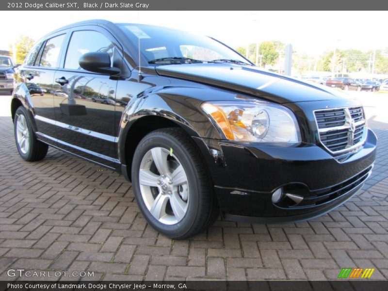 Black / Dark Slate Gray 2012 Dodge Caliber SXT