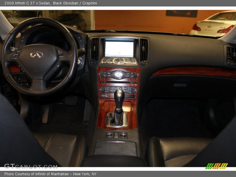 Black Obsidian / Graphite 2009 Infiniti G 37 x Sedan