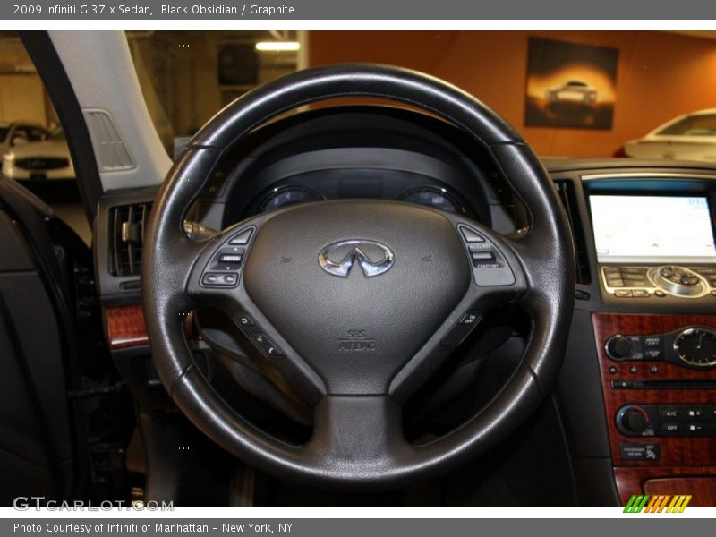 Black Obsidian / Graphite 2009 Infiniti G 37 x Sedan