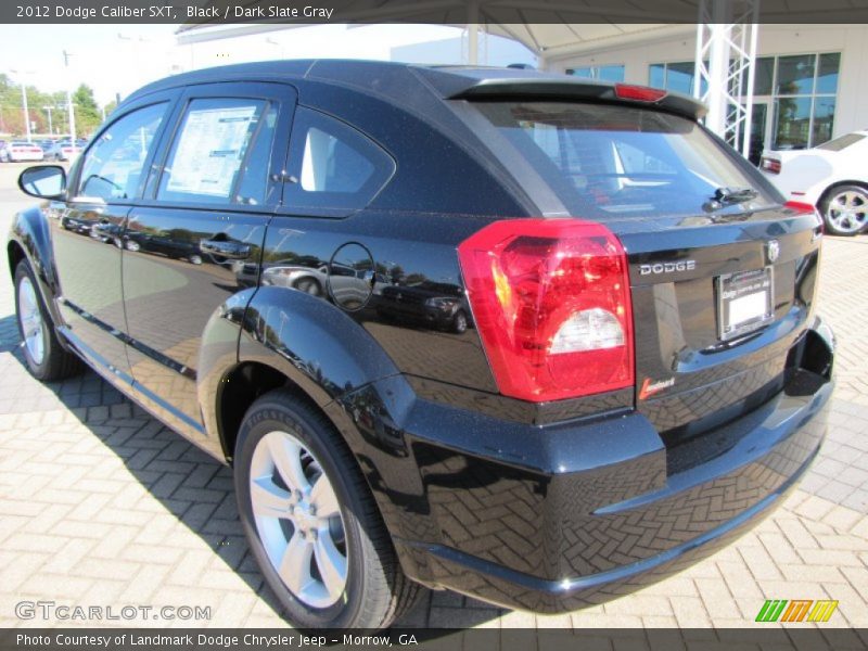 Black / Dark Slate Gray 2012 Dodge Caliber SXT