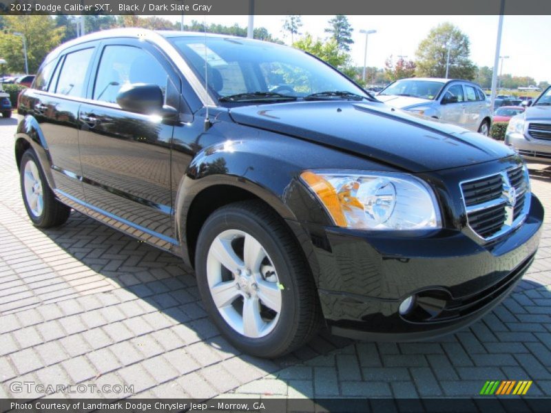 Black / Dark Slate Gray 2012 Dodge Caliber SXT