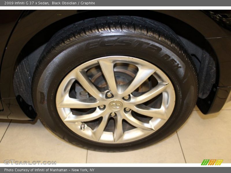 Black Obsidian / Graphite 2009 Infiniti G 37 x Sedan
