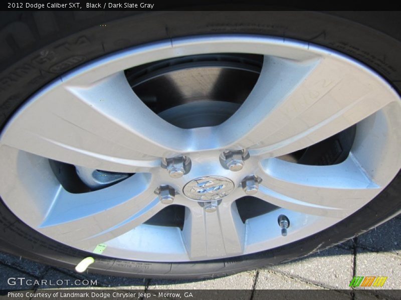 Black / Dark Slate Gray 2012 Dodge Caliber SXT