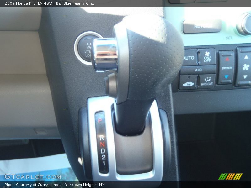 Bali Blue Pearl / Gray 2009 Honda Pilot EX 4WD