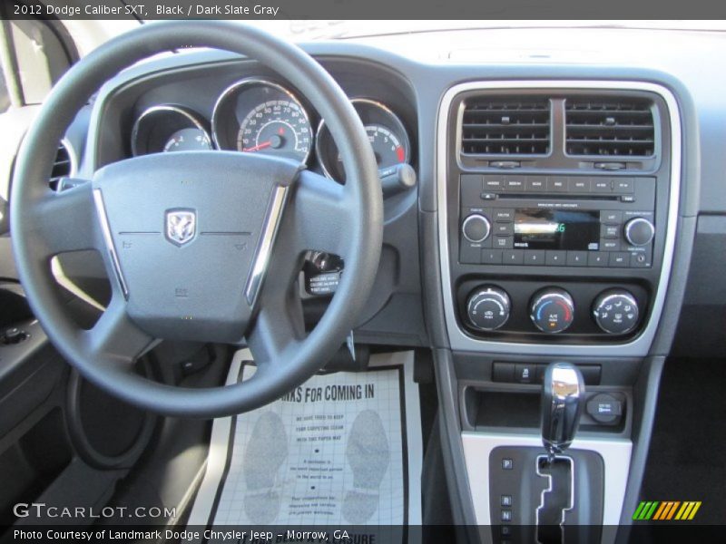Black / Dark Slate Gray 2012 Dodge Caliber SXT