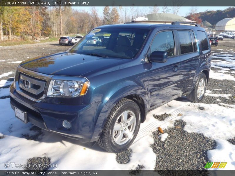 Bali Blue Pearl / Gray 2009 Honda Pilot EX 4WD