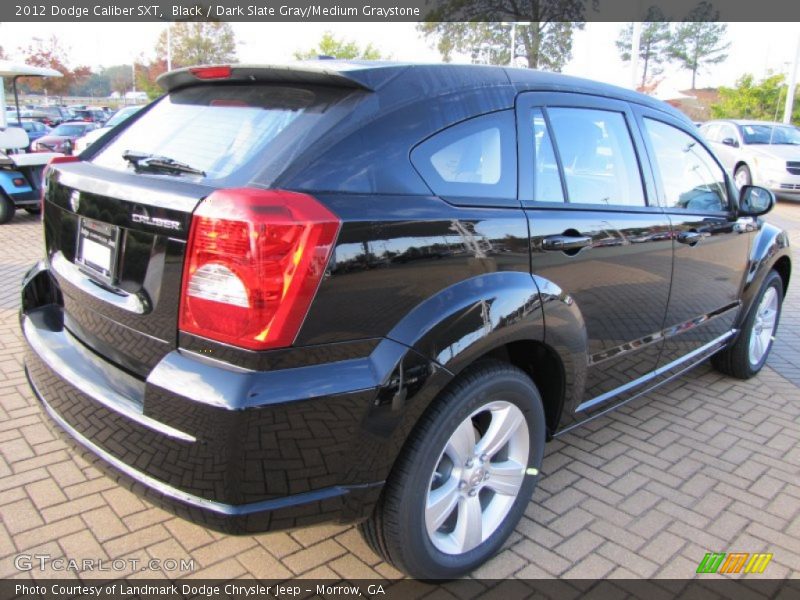 Black / Dark Slate Gray/Medium Graystone 2012 Dodge Caliber SXT