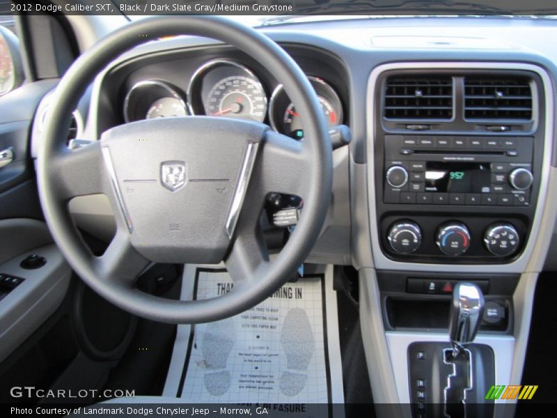 Black / Dark Slate Gray/Medium Graystone 2012 Dodge Caliber SXT