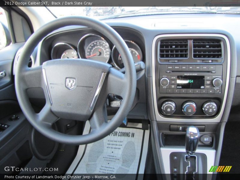 Black / Dark Slate Gray 2012 Dodge Caliber SXT
