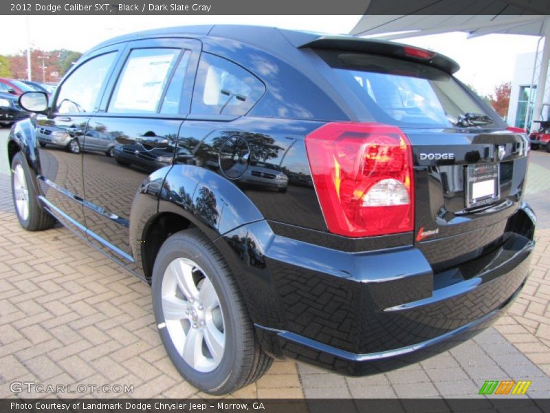 Black / Dark Slate Gray 2012 Dodge Caliber SXT