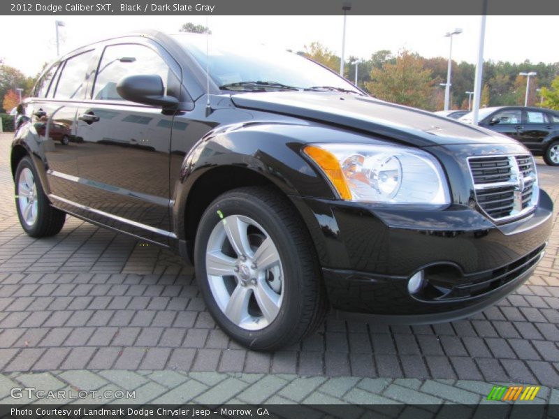 Black / Dark Slate Gray 2012 Dodge Caliber SXT