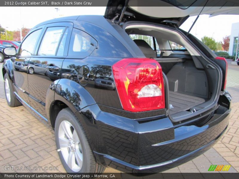 Black / Dark Slate Gray 2012 Dodge Caliber SXT