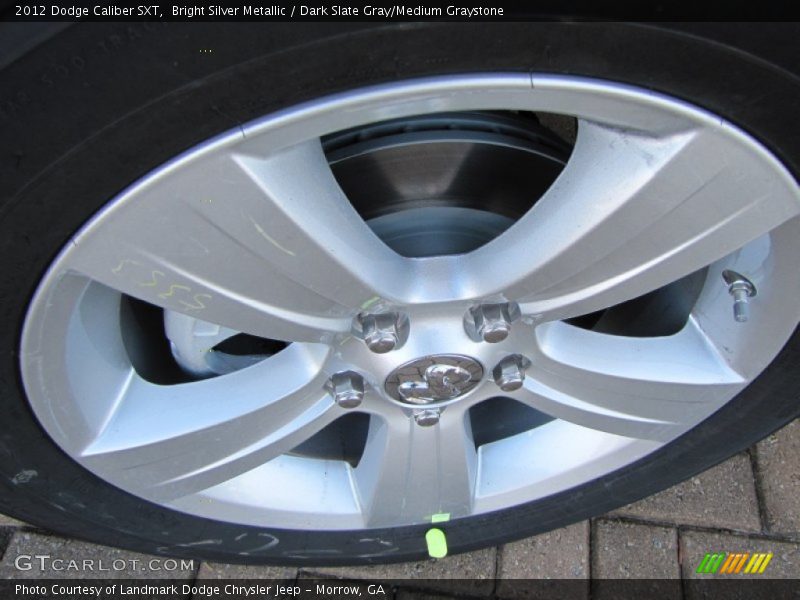 Bright Silver Metallic / Dark Slate Gray/Medium Graystone 2012 Dodge Caliber SXT