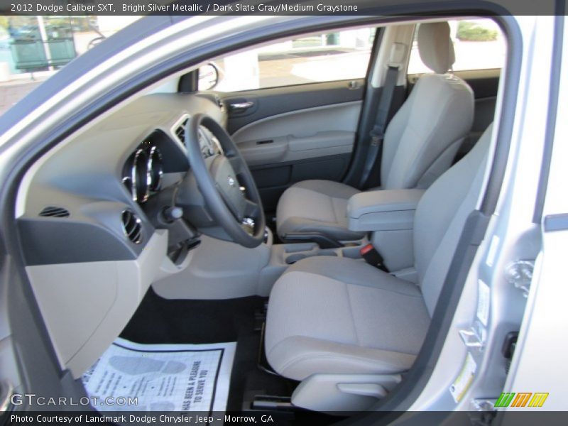 Bright Silver Metallic / Dark Slate Gray/Medium Graystone 2012 Dodge Caliber SXT