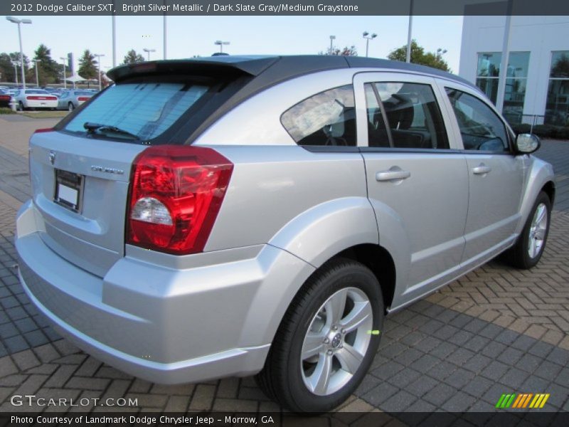Bright Silver Metallic / Dark Slate Gray/Medium Graystone 2012 Dodge Caliber SXT