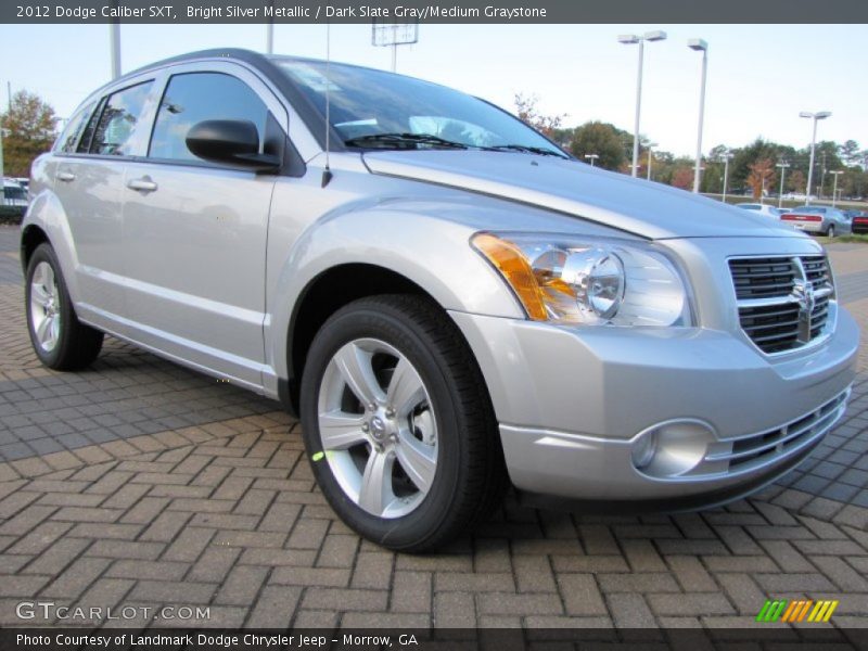 Bright Silver Metallic / Dark Slate Gray/Medium Graystone 2012 Dodge Caliber SXT