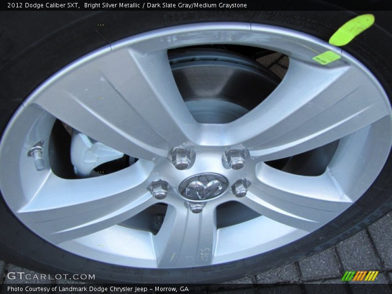 Bright Silver Metallic / Dark Slate Gray/Medium Graystone 2012 Dodge Caliber SXT