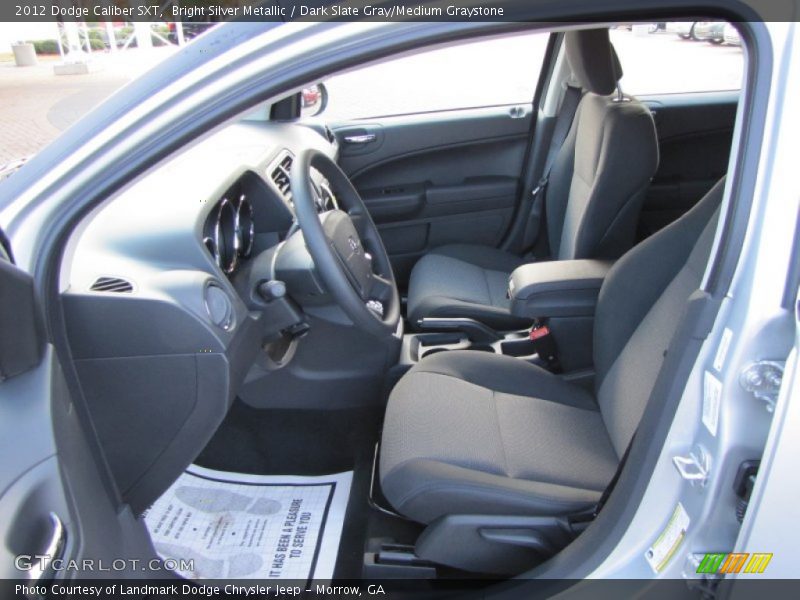 Bright Silver Metallic / Dark Slate Gray/Medium Graystone 2012 Dodge Caliber SXT
