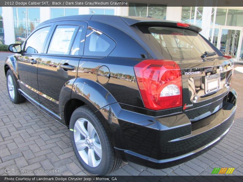 Black / Dark Slate Gray/Medium Graystone 2012 Dodge Caliber SXT